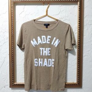 J.CREW T-Shirt Made in the Shade